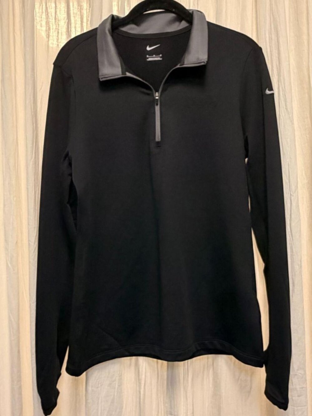 Men Nike Golf Long Sleeve Quarterzip